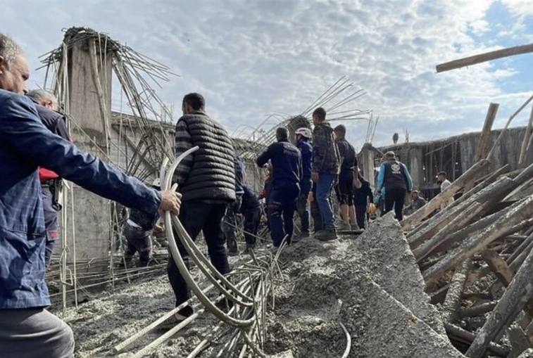 Türkiyədə inşaat zamanı uçqun olub, ölən və xəsarət alanlar var