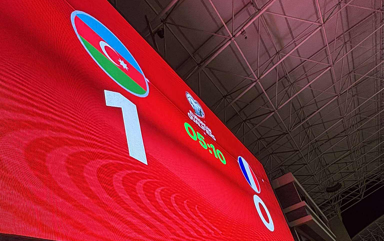 Azərbaycan Fransaya qol vurdu