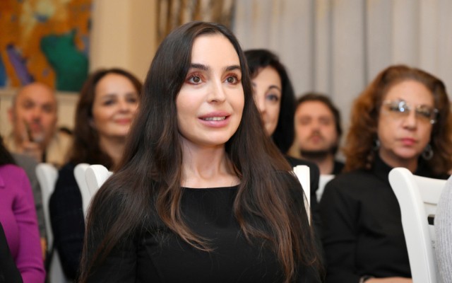 Leyla Əliyeva “Neft bumu hamıya gülümsəyir” festivalında