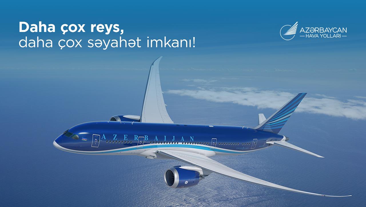 AZAL 20-dən çox beynəlxalq istiqamət üzrə reyslərin tezliyini artırır 