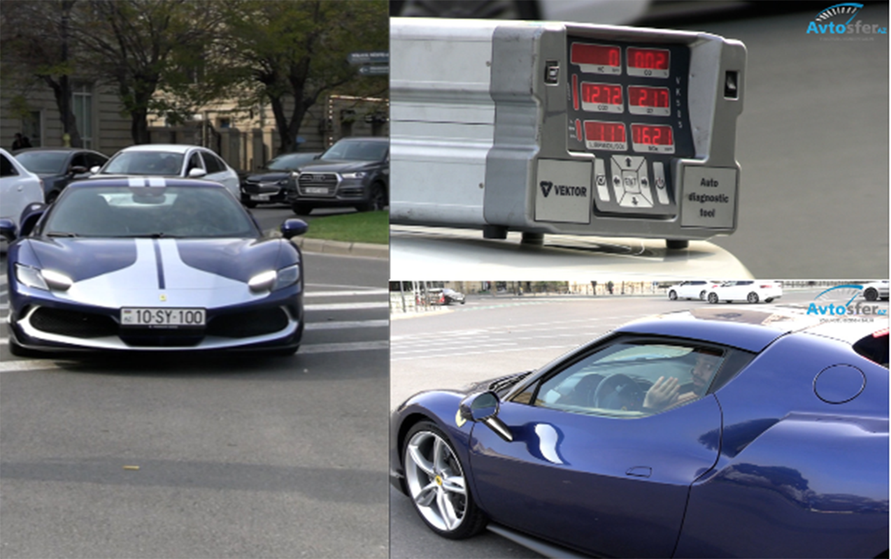 Reyddə saxlanılan 850 minlik “Ferrari” kimindir? - VİDEO