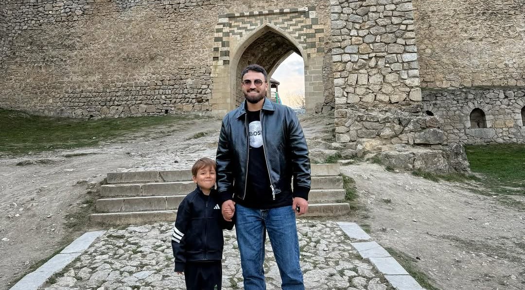 Zamiq ailəsi ilə Şuşada - FOTOLAR