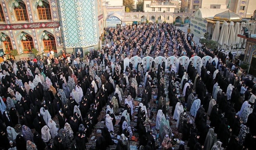 Tehranda xalq yağış duası etmək üçün ziyarətgahlara toplaşıb