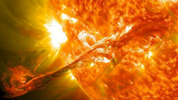 Günəşdən nəhəng ölçüdə protuberans ayrıldı