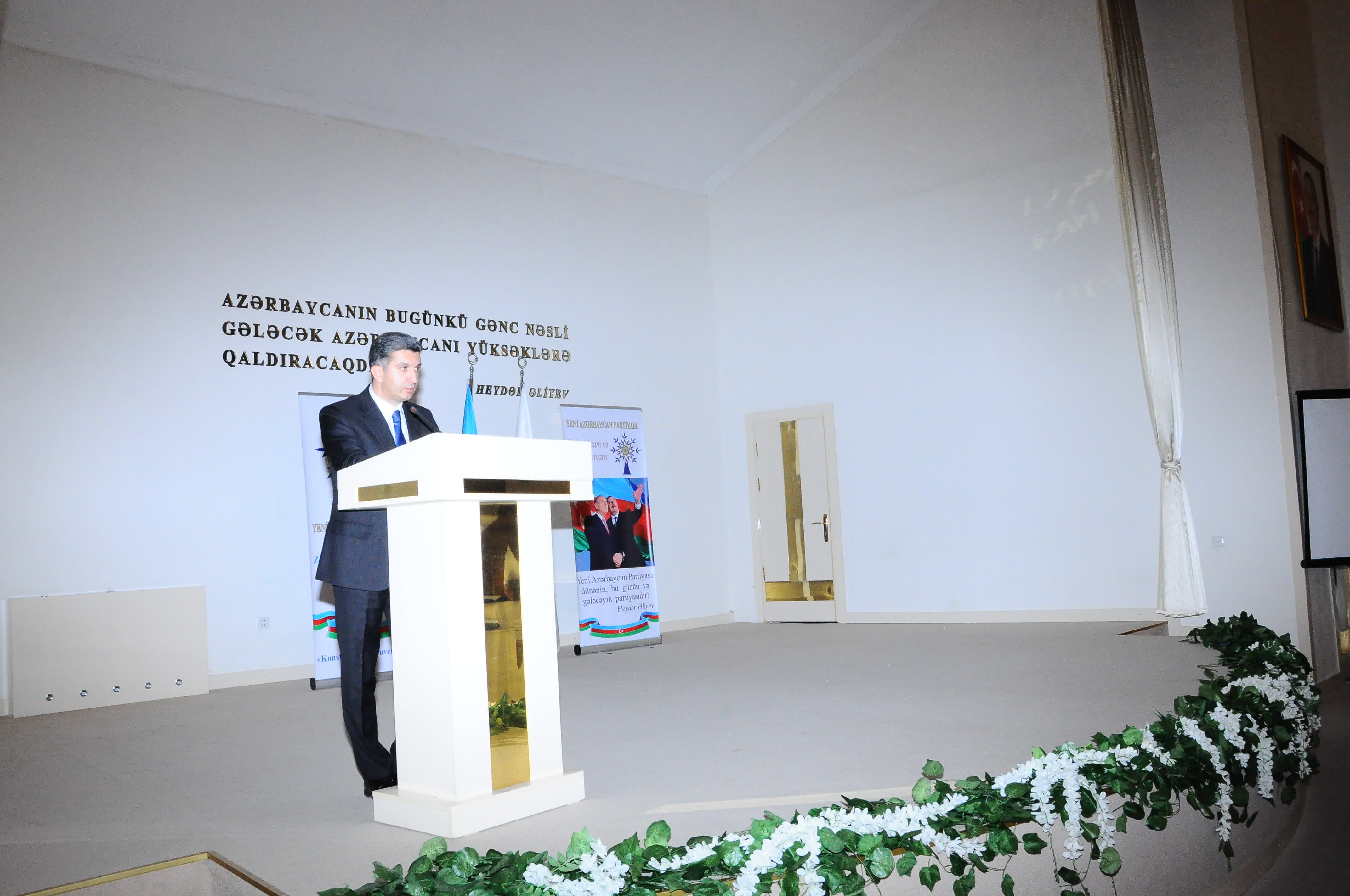 Göygöldə YAP-ın yaranmasının 33-cü ildönümü qeyd olundu - FOTOLAR