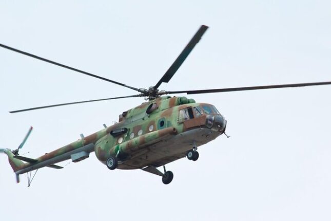 Ukrayna ordusu ilk dəfə PUA ilə Rusiya helikopterini vurub