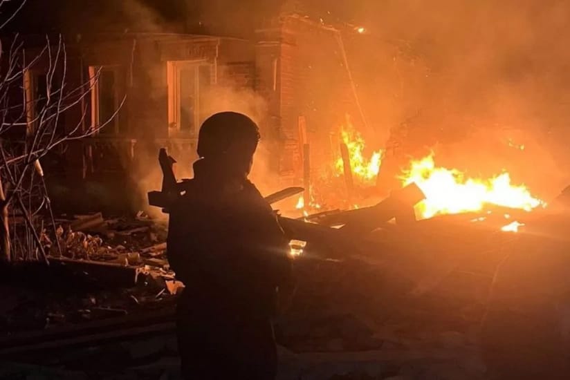 Rusiya Ukraynanın Dnepropetrovsk vilayətinə zərbələr endirib, ölən və xəsarət alanlar var