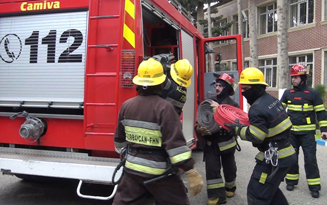 Bakıda “AFEN Plaza”da partlayış
