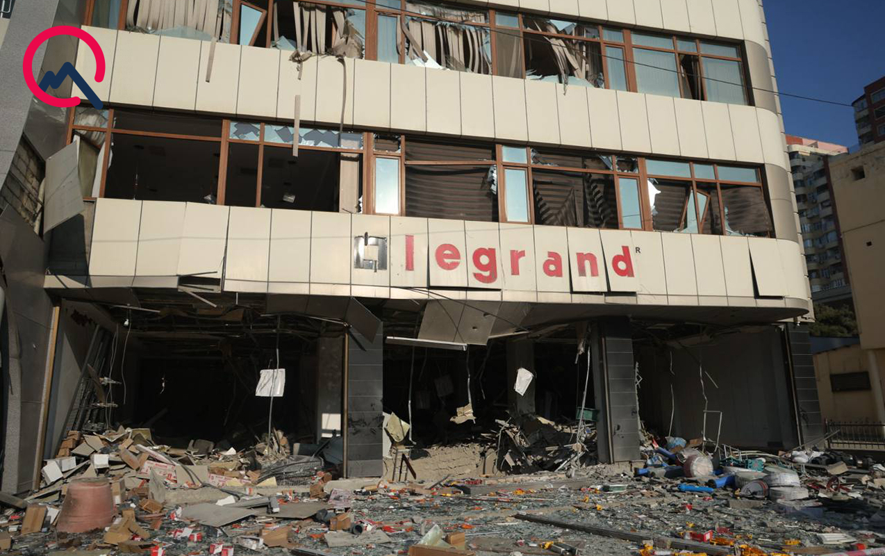 "Afen" plazadakı partlayışda 5 nəfər xəsarət alıb