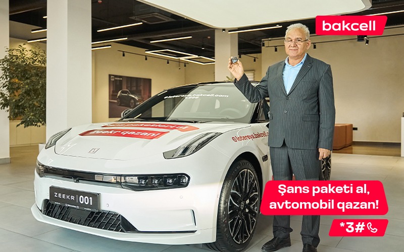 “Bakcell”in lotereyasında 7-ci lüks avtomobil uduldu - Fotolar