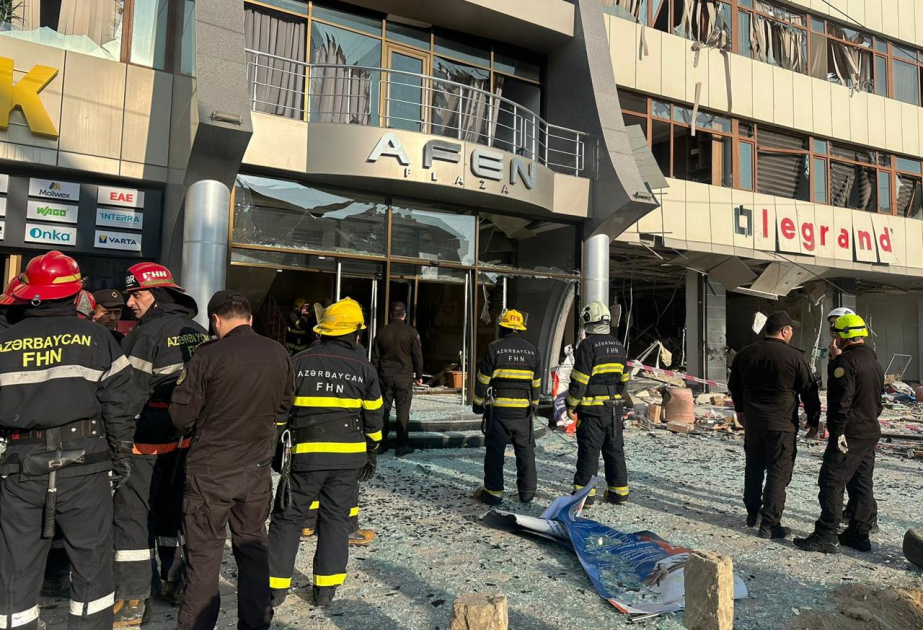 “AFEN Plaza”dakı partlayışa səbəb nə olub? - AÇIQLAMA