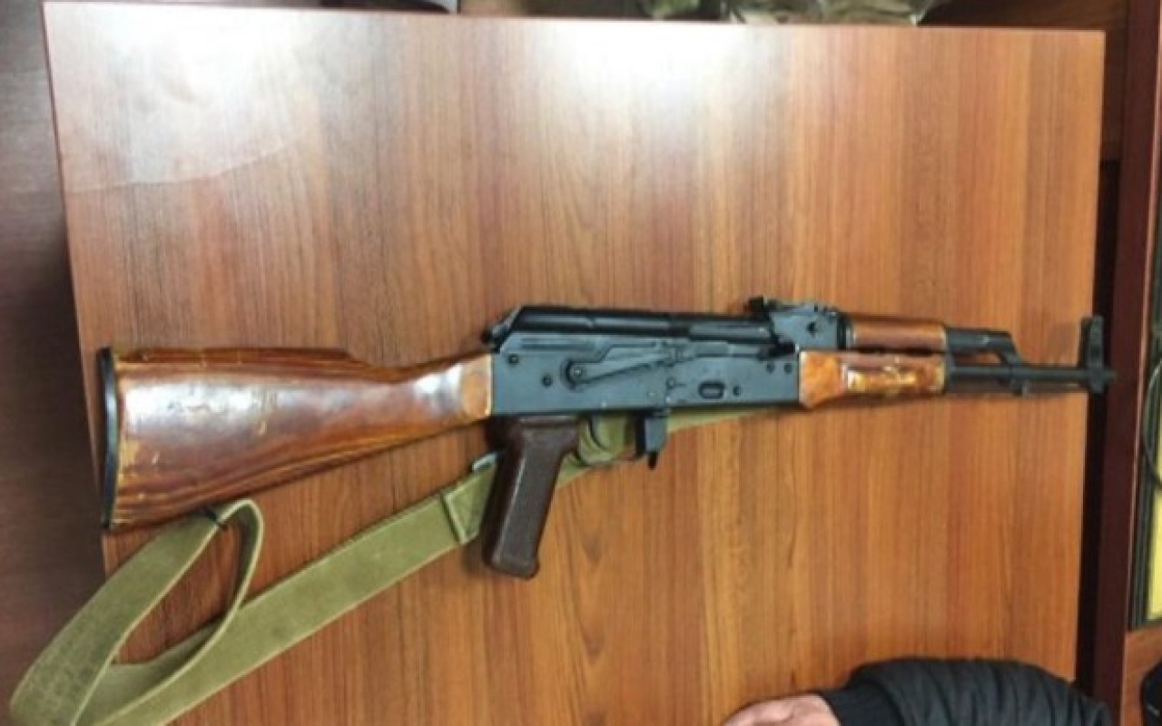 Sumqayıtda "Kalaşnikov" tapıldı