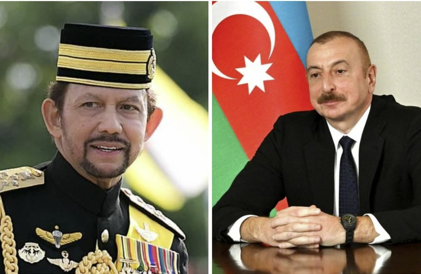 Azərbaycan və Bruney liderləri bir-birilərini təbrik ediblər