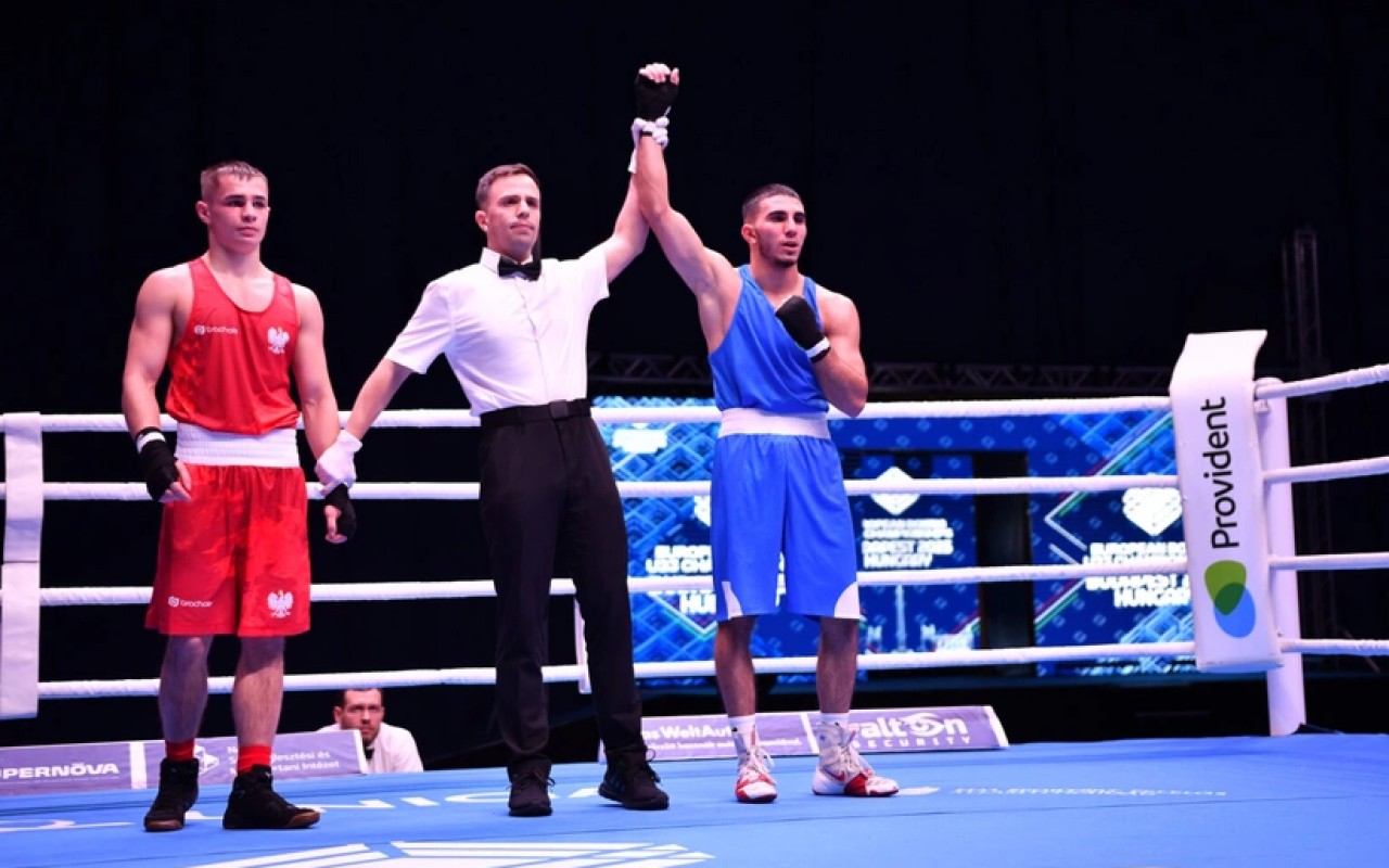 Boksçumuz Avropa çempionatının yarımfinalına vəsiqə qazandı