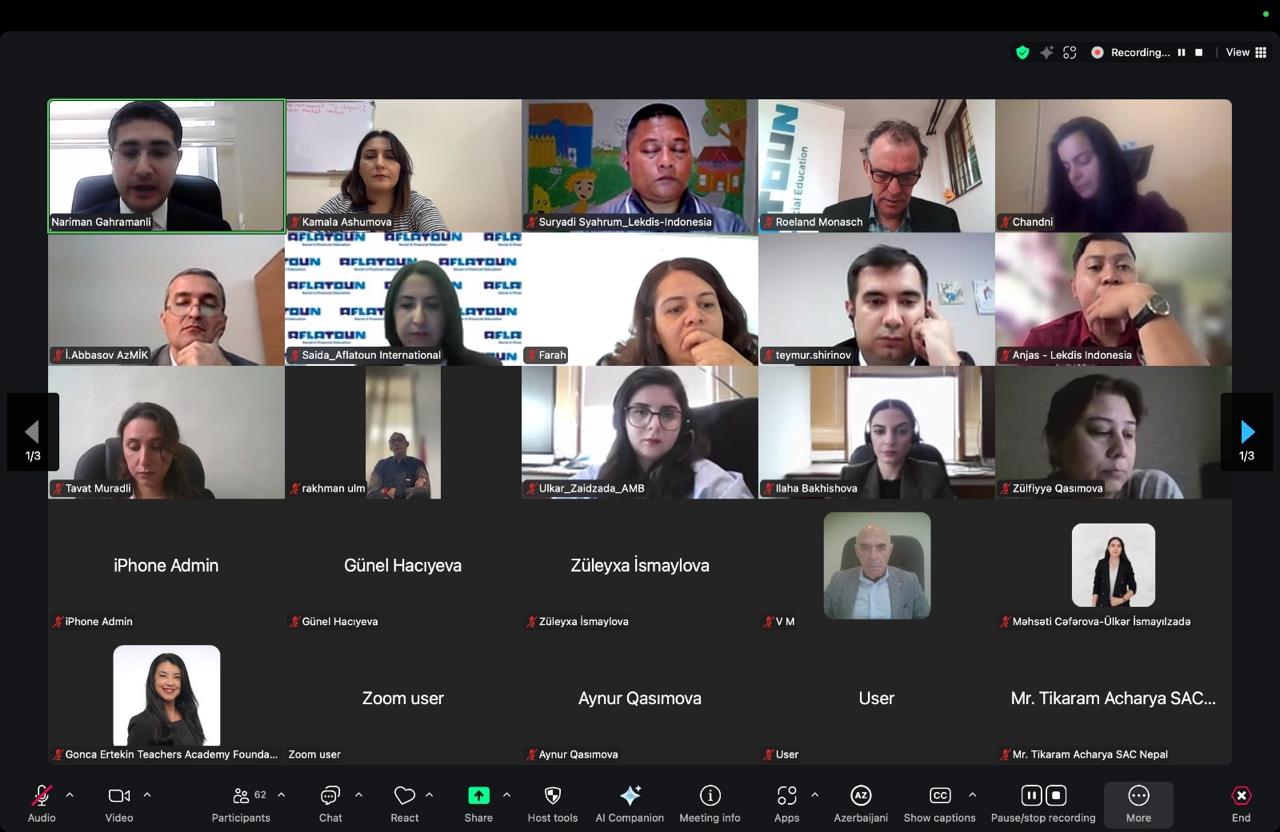 “Uşaqların və Gənclərin Sosial və Maliyyə Savadlılığının Artırılması” mövzusunda konfrans keçirildi