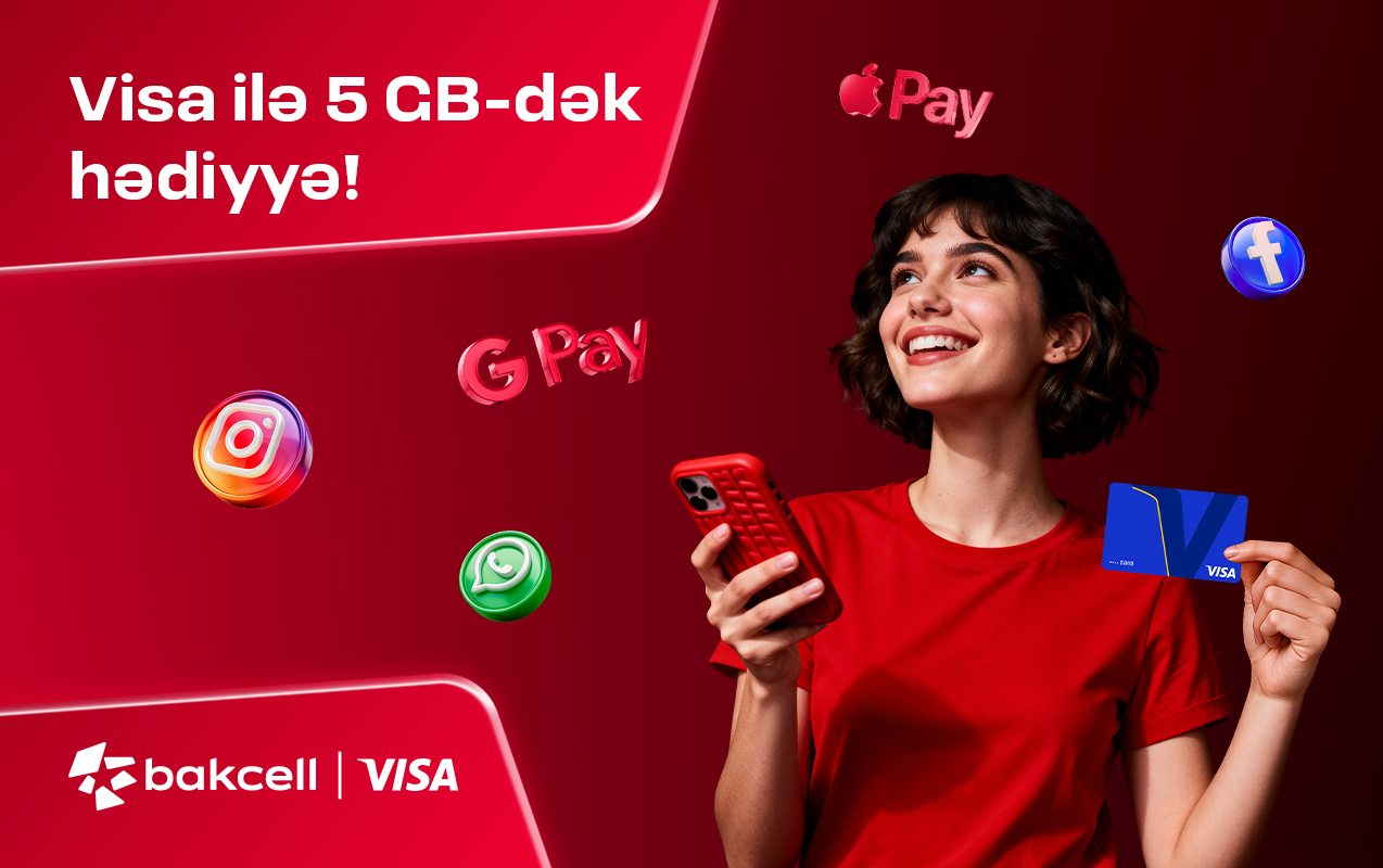 Bakcell və Visa tərəfdaşlığa başlayır