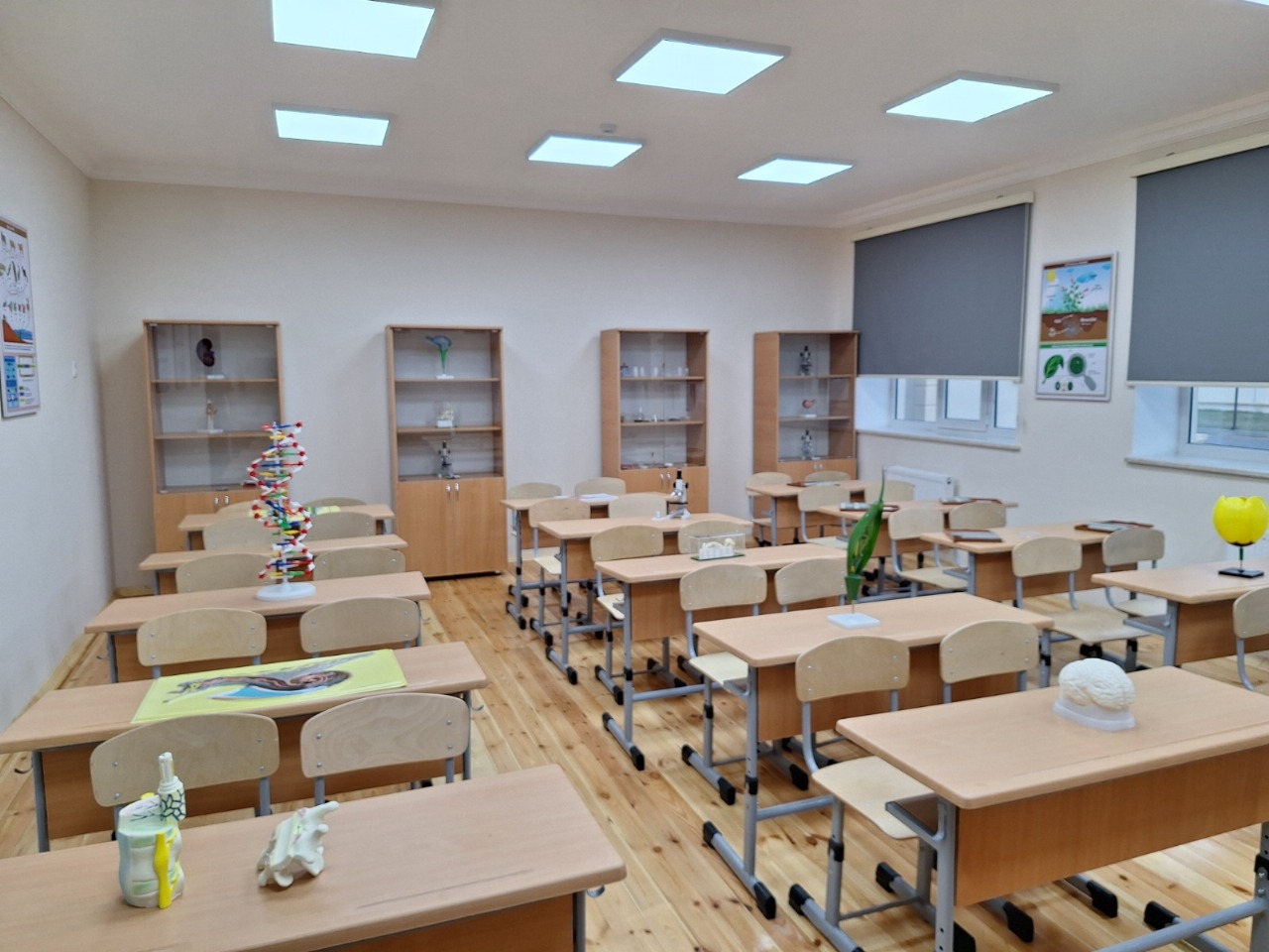 Təhsil infrastrukturu yenilənməyə davam edir - FOTOLAR