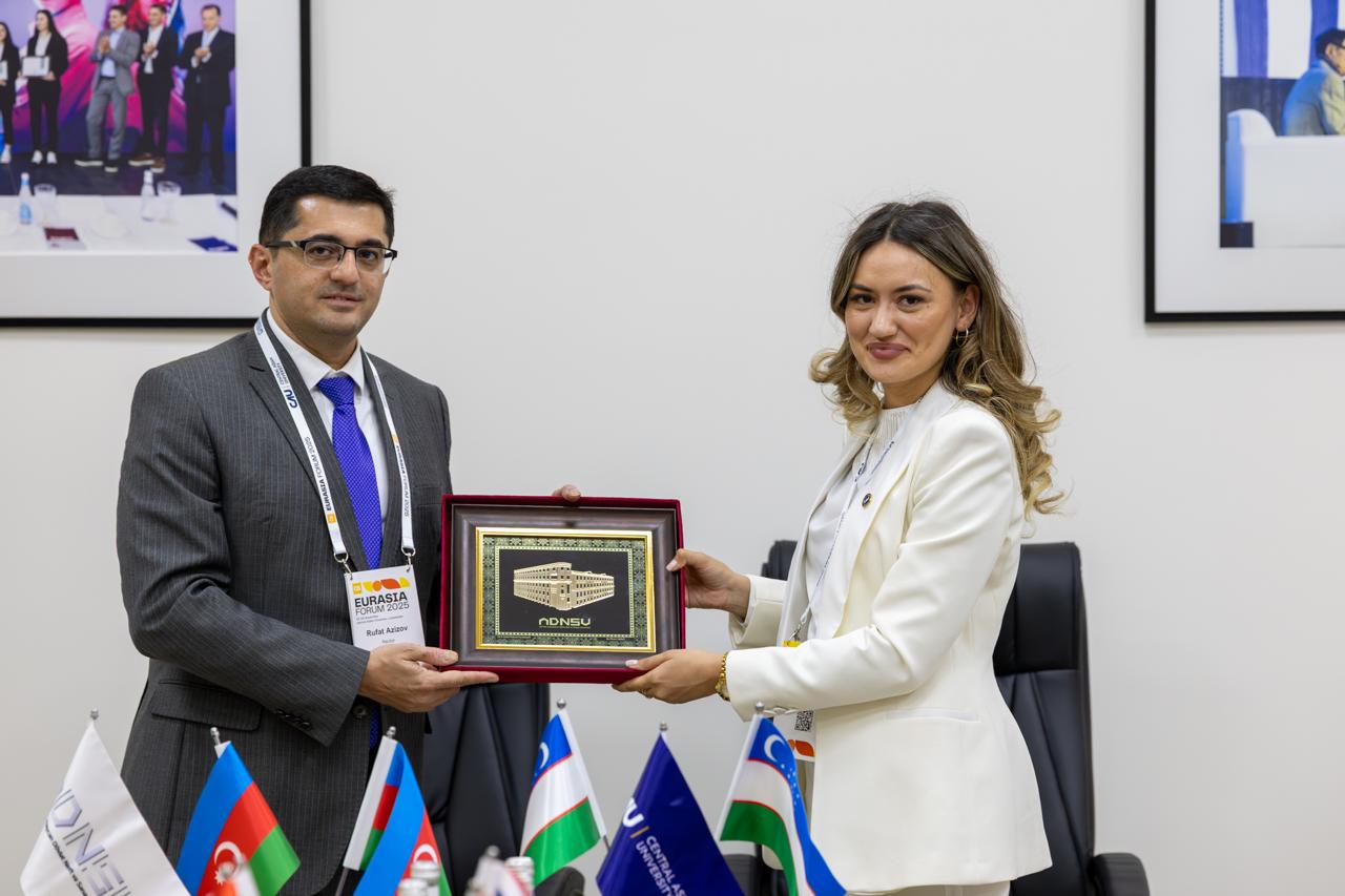 ADNSU ilə Mərkəzi Asiya Universiteti arasında əməkdaşlığa dair Anlaşma memorandumu imzalandı - FOTOLAR