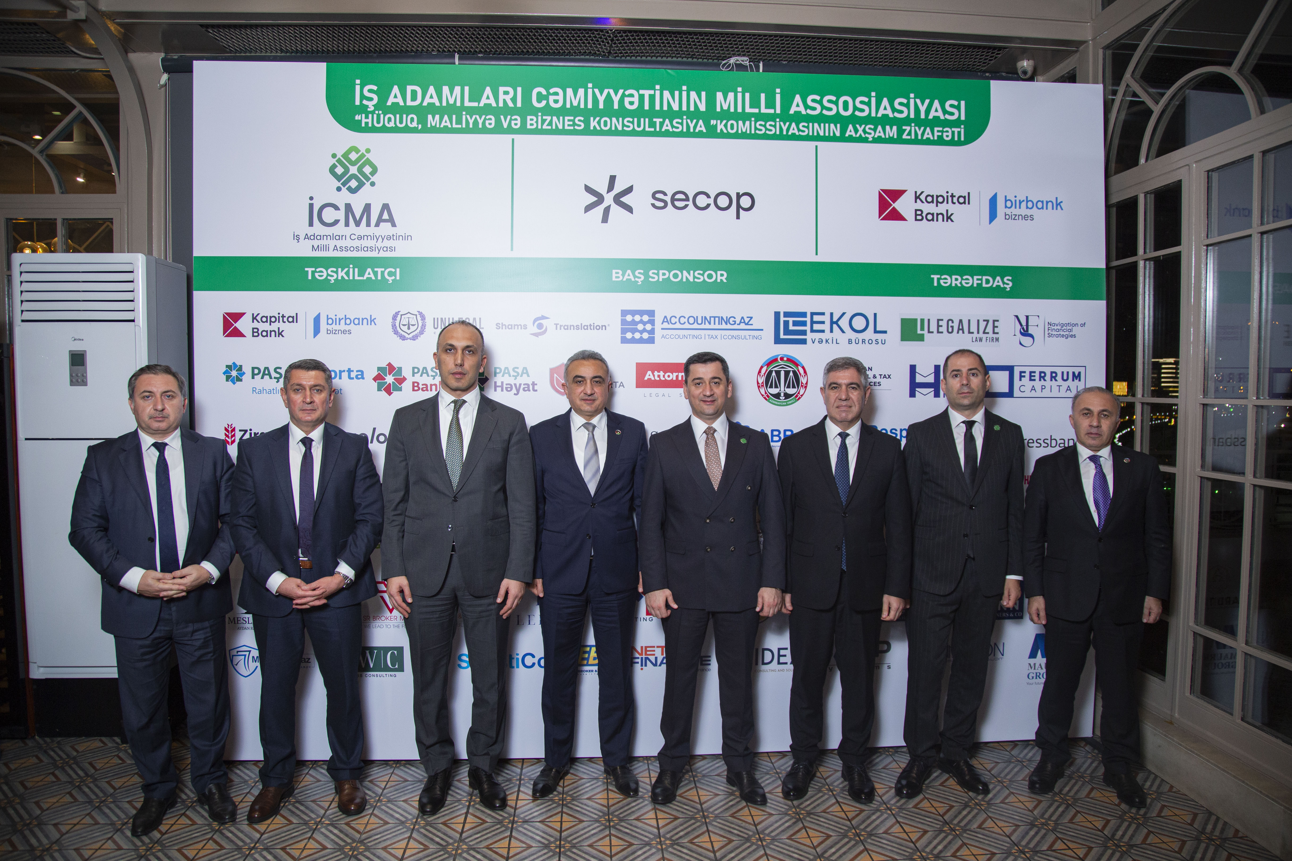 İCMA-nın təşəbbüsü ilə hüquq, maliyyə və biznes konsultasiyası sektoru üzrə görüş keçirilib