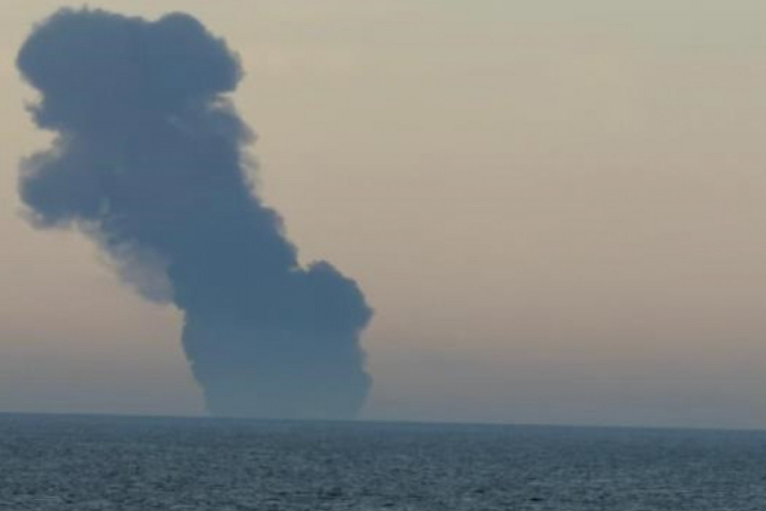 Türkiyəli nazir: “KAIROS” gəmisində yanğın hələ də davam edir