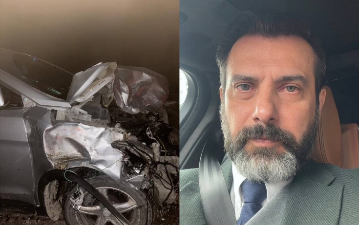 Azərbaycanlı aktyor Qazaxıstanda qəzaya düşdü