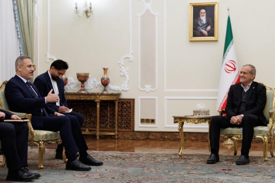 Hakan Fidan Məsud Pezeşkianla görüşüb