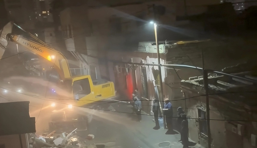 Bakının bu küçələrində söküntü başladı