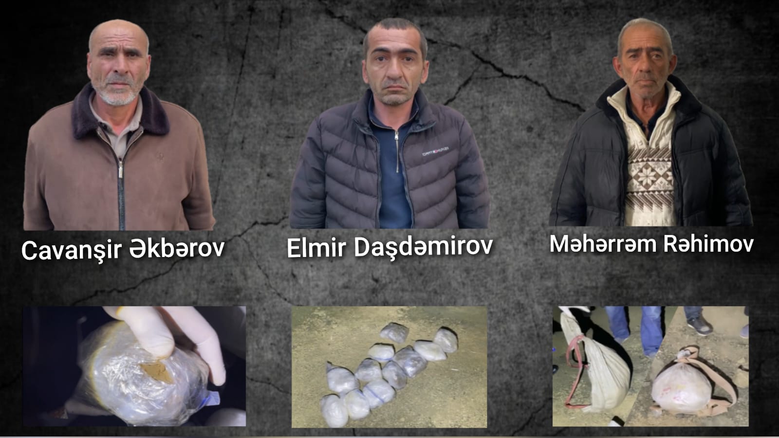 Narkokuryerlərin "meyvə satıcısı" kimi davranmaq cəhdi alınmadı