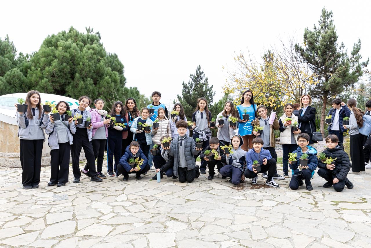 IDEA məktəblilər üçün Eko-park İnnovasiya Mərkəzinə ekskursiya təşkil edib - FOTOLAR