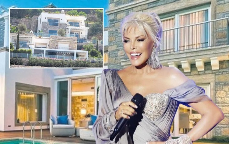 Ajda Pekkan villasının təmirinə 30 milyon xərclədi