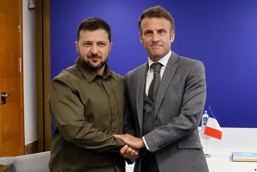 Makron: Ukraynaya dair hazır sülh planı hələ mövcud deyil