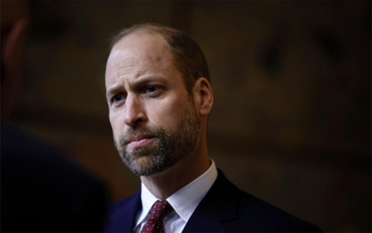 Şahzadə Uilyam qəzzalı uşaqlara baş çəkib