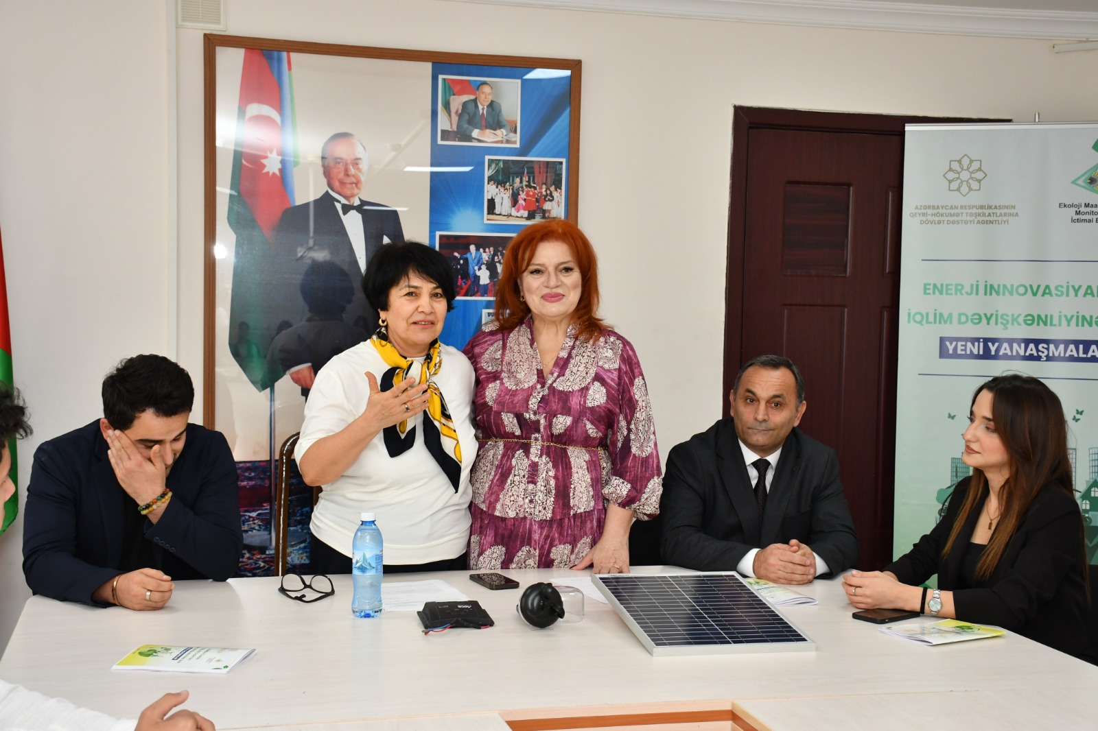 Azərbaycanda Yaşıl İqtisadiyyat: İqlim Dəyişmələrinə Dair Yeni Yanaşmalar” mövzusunda təlim keçirildi