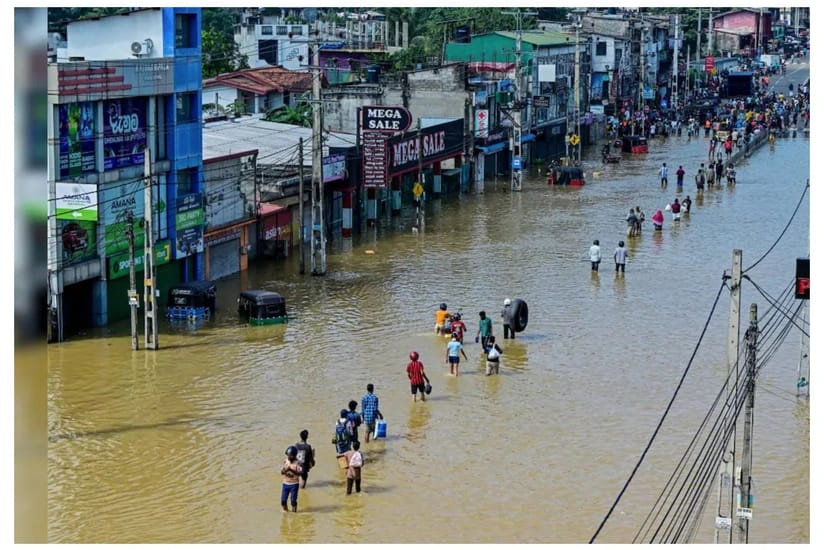Şri-Lankada "Ditvah" qasırğası nəticəsində ölənlərin sayı 465-ə çatıb