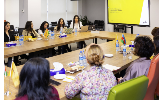 Yelo Bank-da qadın sahibkarlar üçün “Tea Talk” görüşü keçirildi - FOTOLAR