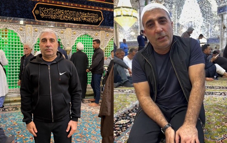 Rafel İsgəndərov Nəcəfə ziyarətə getdi - VİDEO