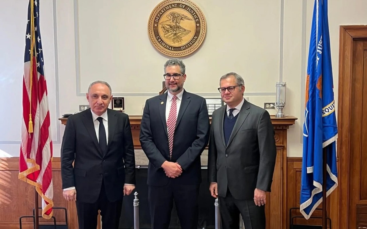 Baş prokuror ABŞ-də rəsmi səfərdə olub - FOTOLAR