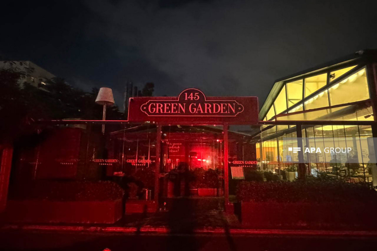 Bakıda restoranda baş verən yanğın söndürülüb