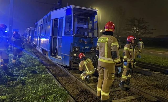Polşada tramvaylar toqquşdu: Azı 20 nəfər yaralı var