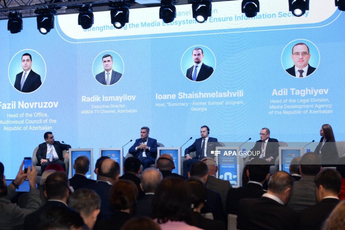 Bakıda Azərbaycan–Gürcüstan Media Forumu keçirilir