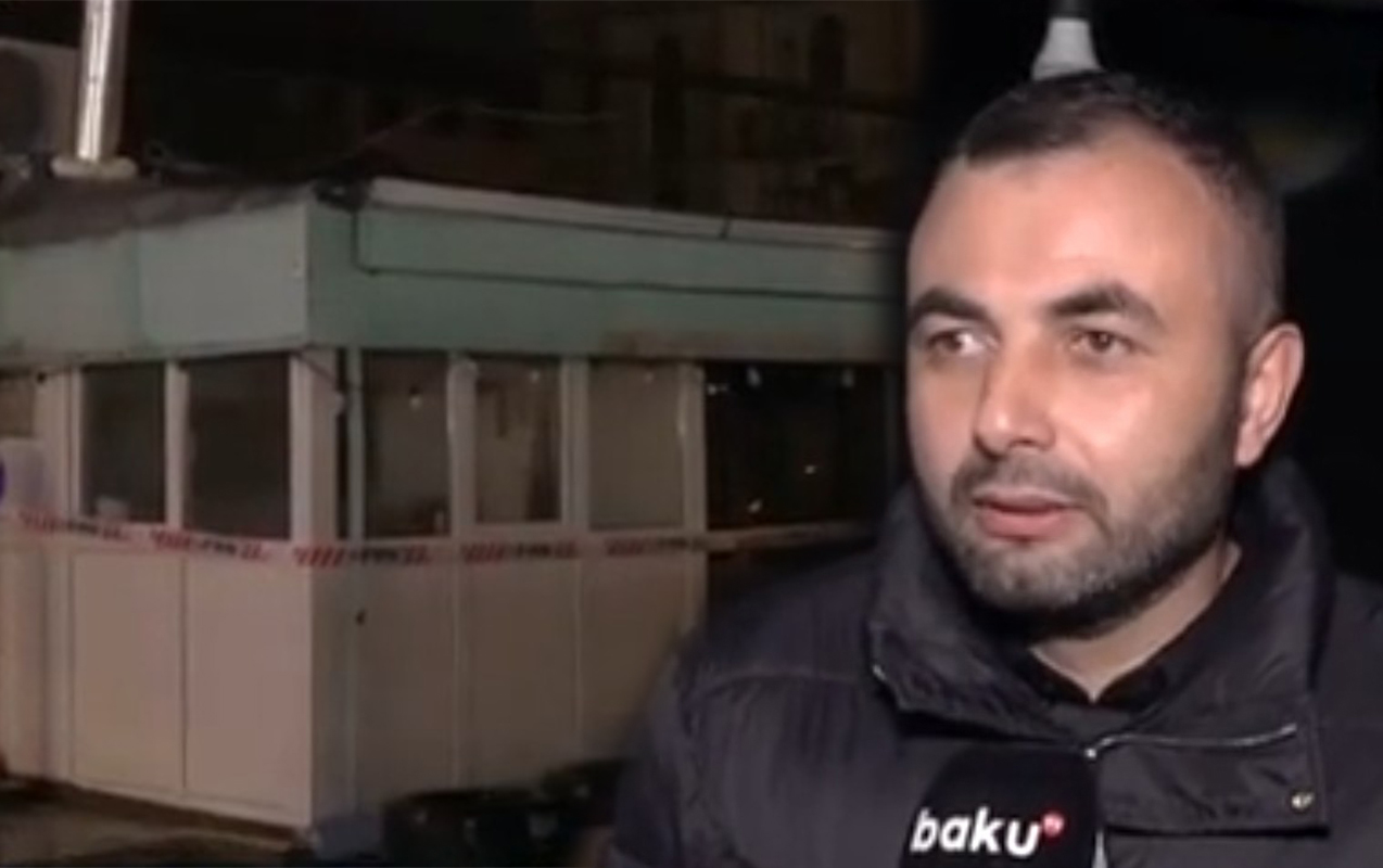 “İşçilərdən biri yanırdı, mən söndürdüm...” - Video