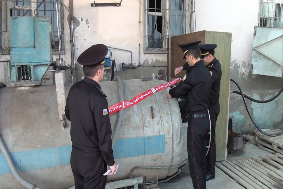 Sumqayıtda yanğın təhlükəli obyektin fəaliyyəti dayandırıldı - VİDEO