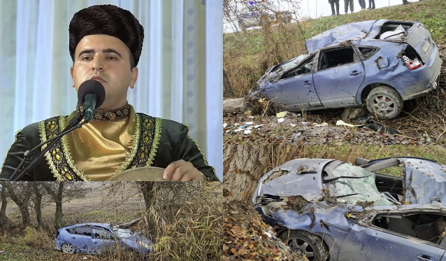 Zərdabda xanəndə maşını aşırdı: Bir ailənin iki üzvü öldü