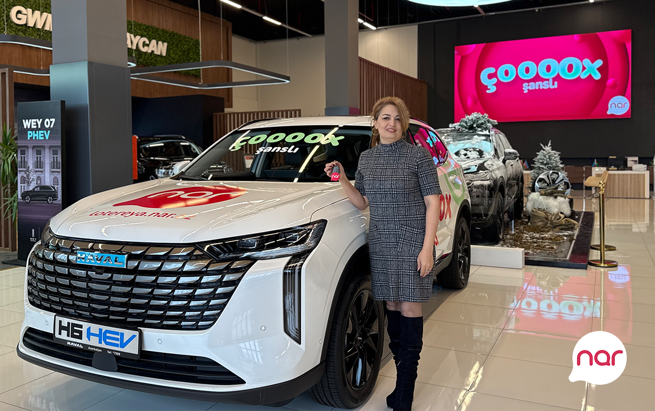 “Nar”ın “Çoox Şanslı” lotereyasında 7-ci avtomobil uduldu