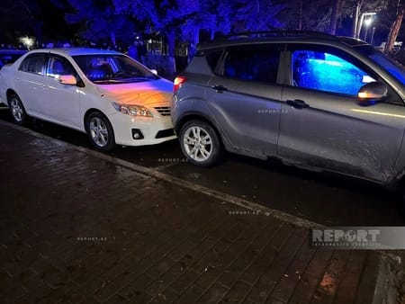 Sumqayıtda səkkiz maşın toqquşub