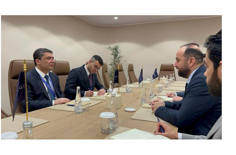 Əhməd İsmayılov Suriya Ərəb Respublikasının informasiya naziri ilə görüşüb — FOTO