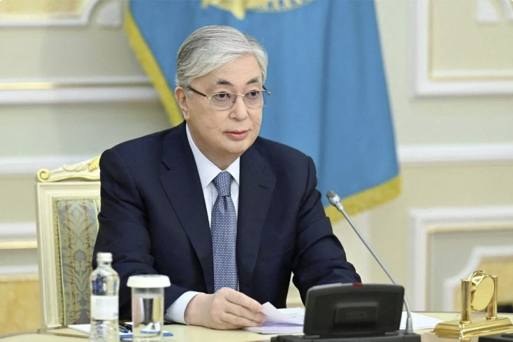 Tokayev: Xəzərin dayazlaşması geridönməz və ciddi nəticələrə səbəb ola bilər