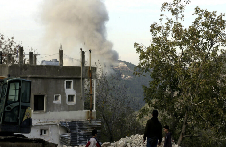 İsrail Livandakı Hizbullahın hərbi infrastrukturuna hava zərbəsi endirib