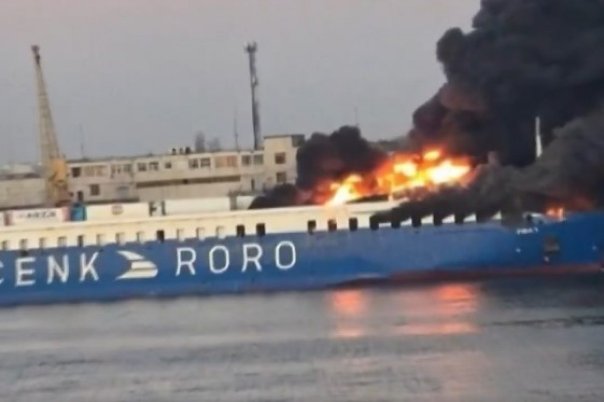 Türkiyə gəmisi Odessada Rusiyanın raket hücumuna məruz qalıb