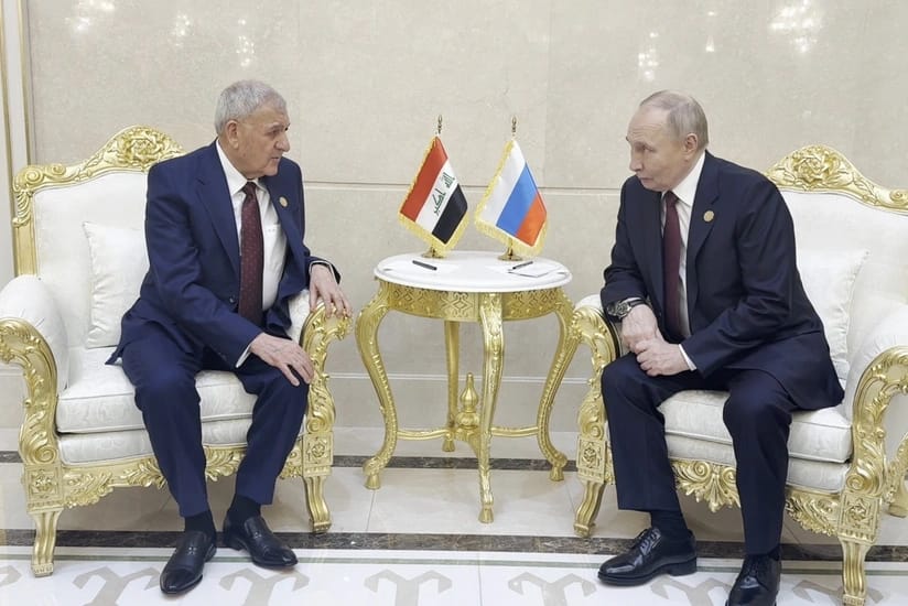 Putin İraq Prezidentini Rusiyaya dəvət edib